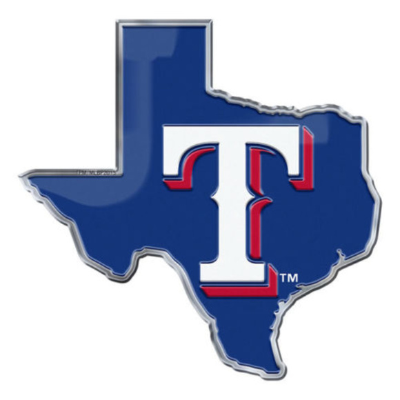 Accessories Texas Rangers Metal Die Cut Auto Emblem Decal Poshmark